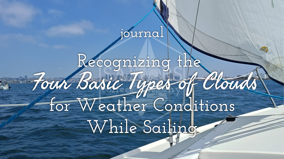 Recognizing the Four Basic Types of Clouds for Weather Conditions While Sailing