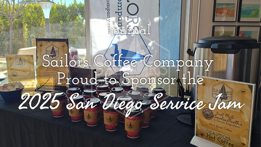 Sailors Coffee Company Proud to Sponsor the 2025 San Diego Service Jam