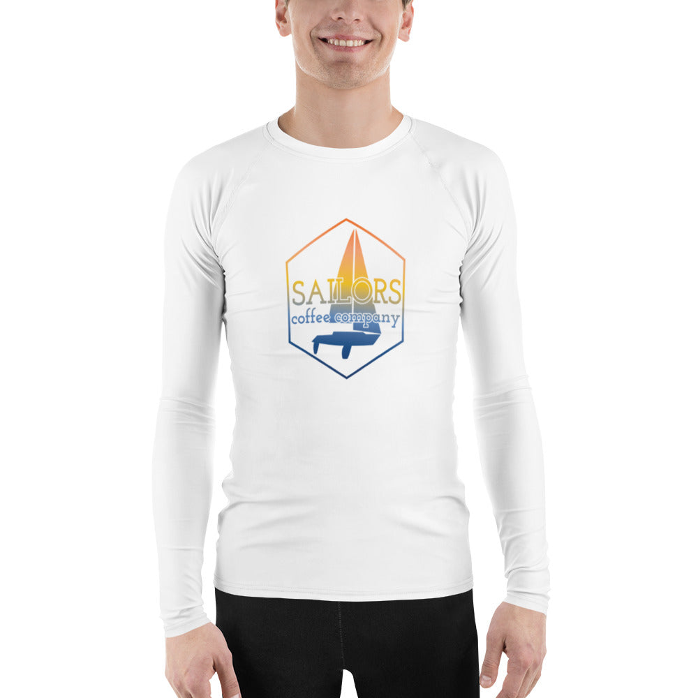 Men's Rash Guard (Sunset)