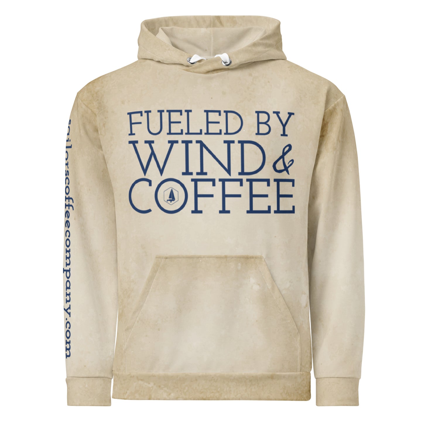 Unisex Hoodie (Fueled by Wind and Coffee)