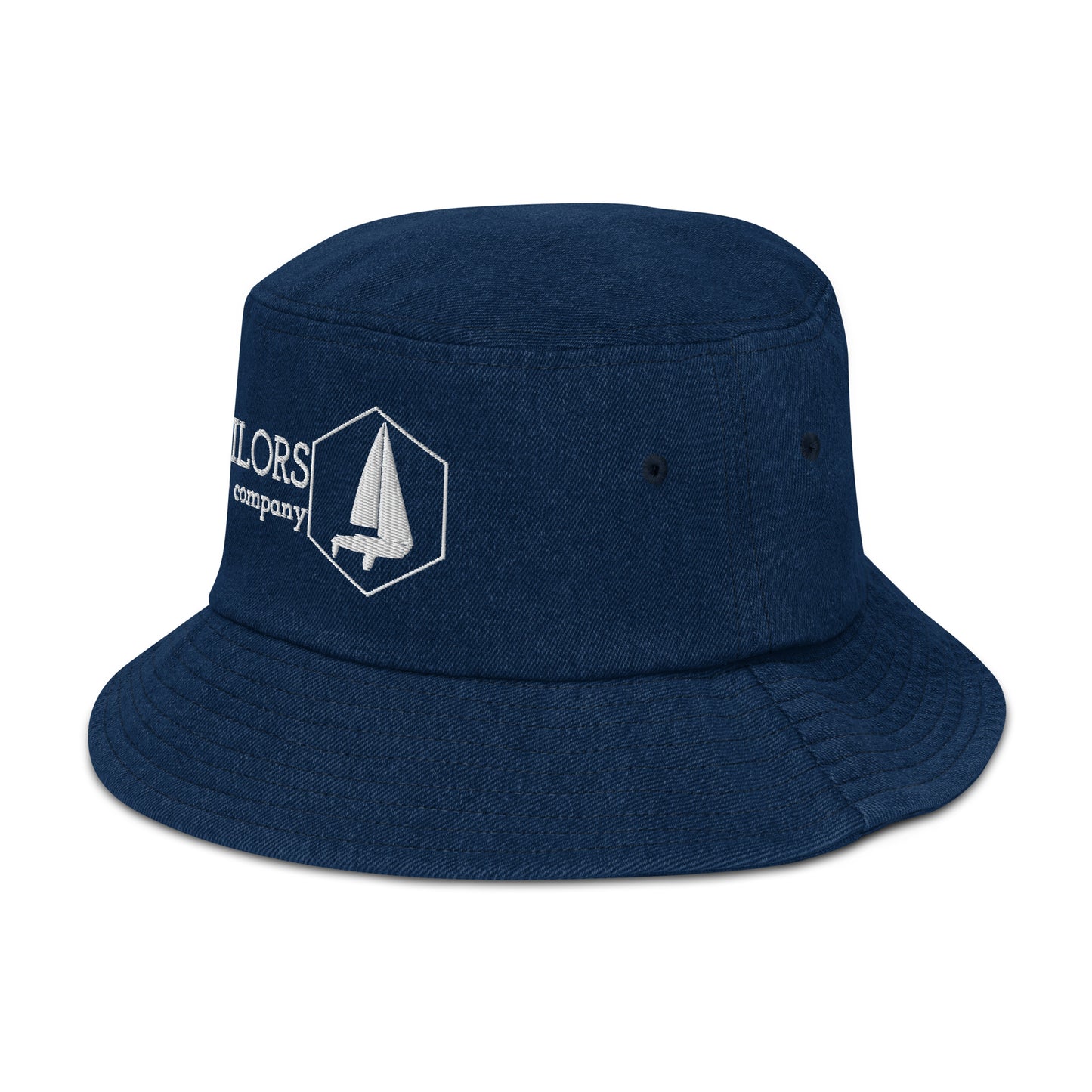 Denim bucket hat