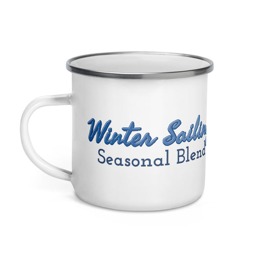 Enamel Mug ( Winter Sailing Seasonal Blend )