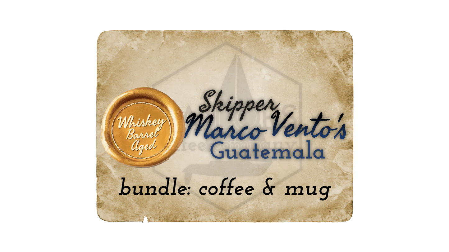 Skipper Marco Vento bundle: coffee & mug