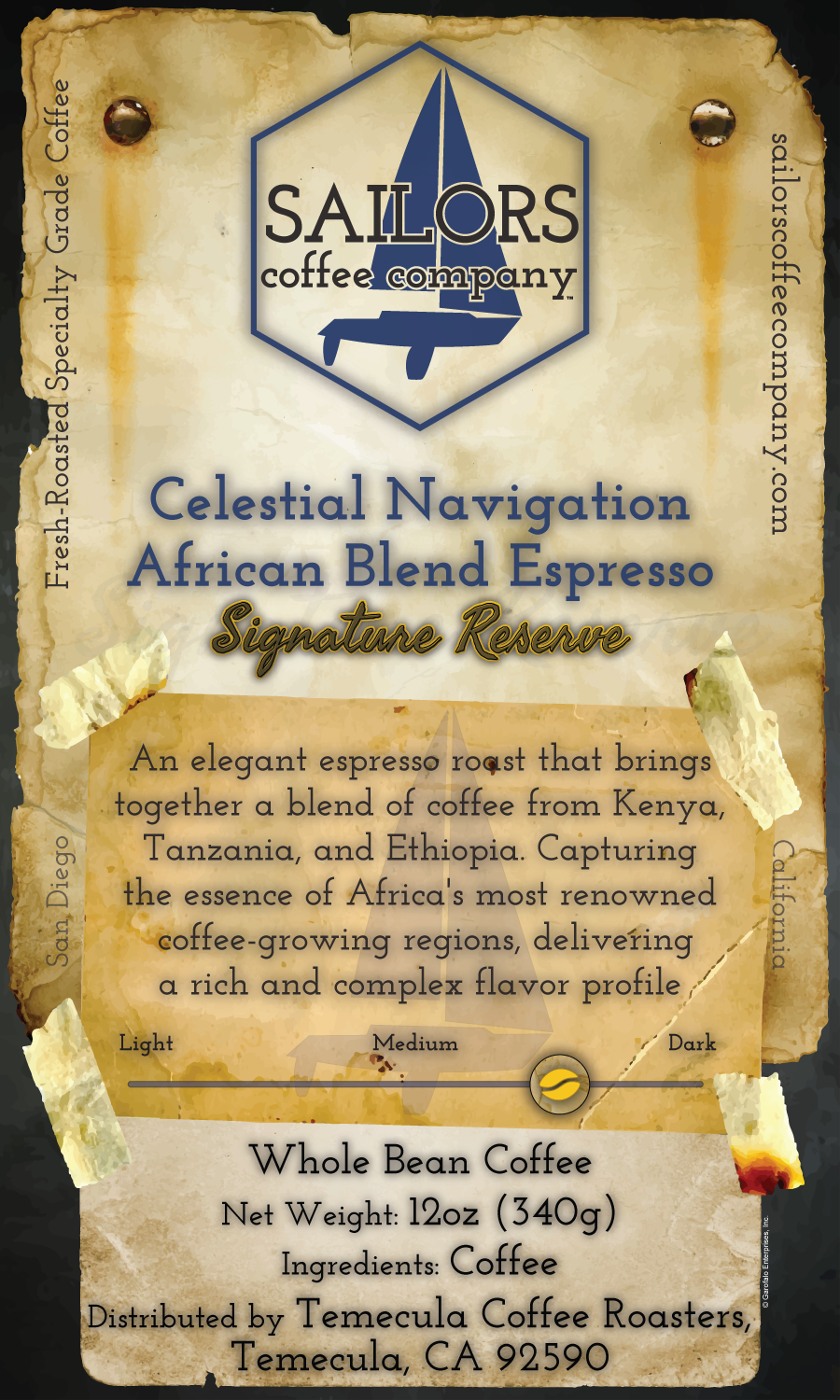 Celestial Navigation African Blend Espresso - Signature Reserve
