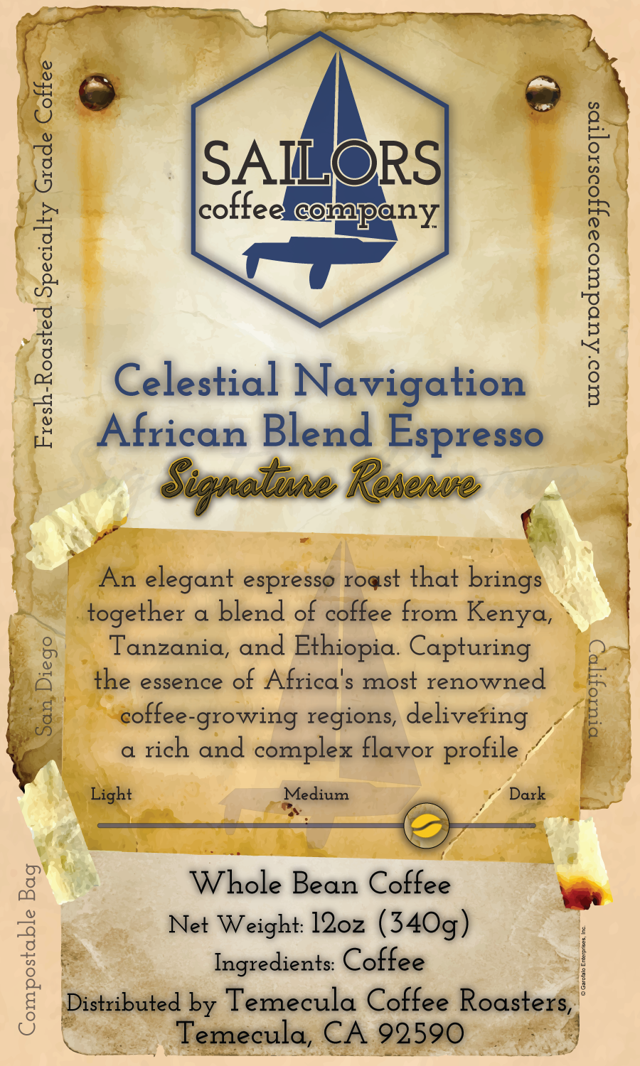Celestial Navigation African Blend Espresso - Signature Reserve