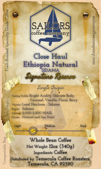 Close Haul Ethiopia Natural Signature Reserve