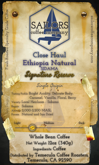 Close Haul Ethiopia Natural Signature Reserve