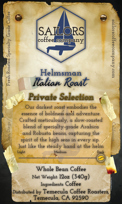 Helmsman Italian Roast - Private Selection