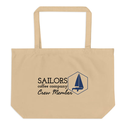 Large organic tote bag (Crew Member)