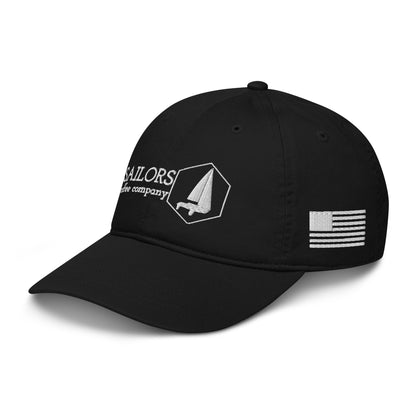 Organic dad hat (US Flag)