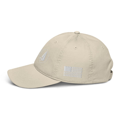 Organic dad hat (US Flag)