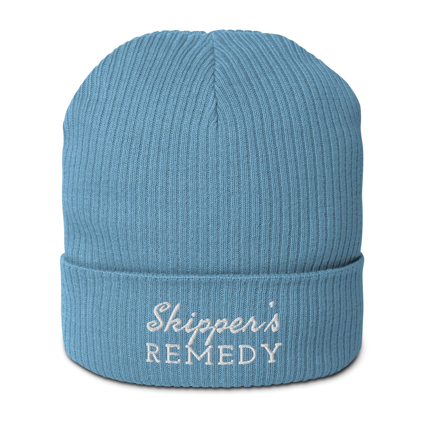 Organic ribbed beanie (Skipper's Remedy)