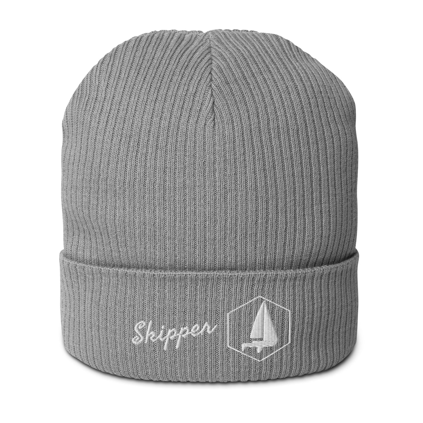 Organic ribbed beanie (Skipper)