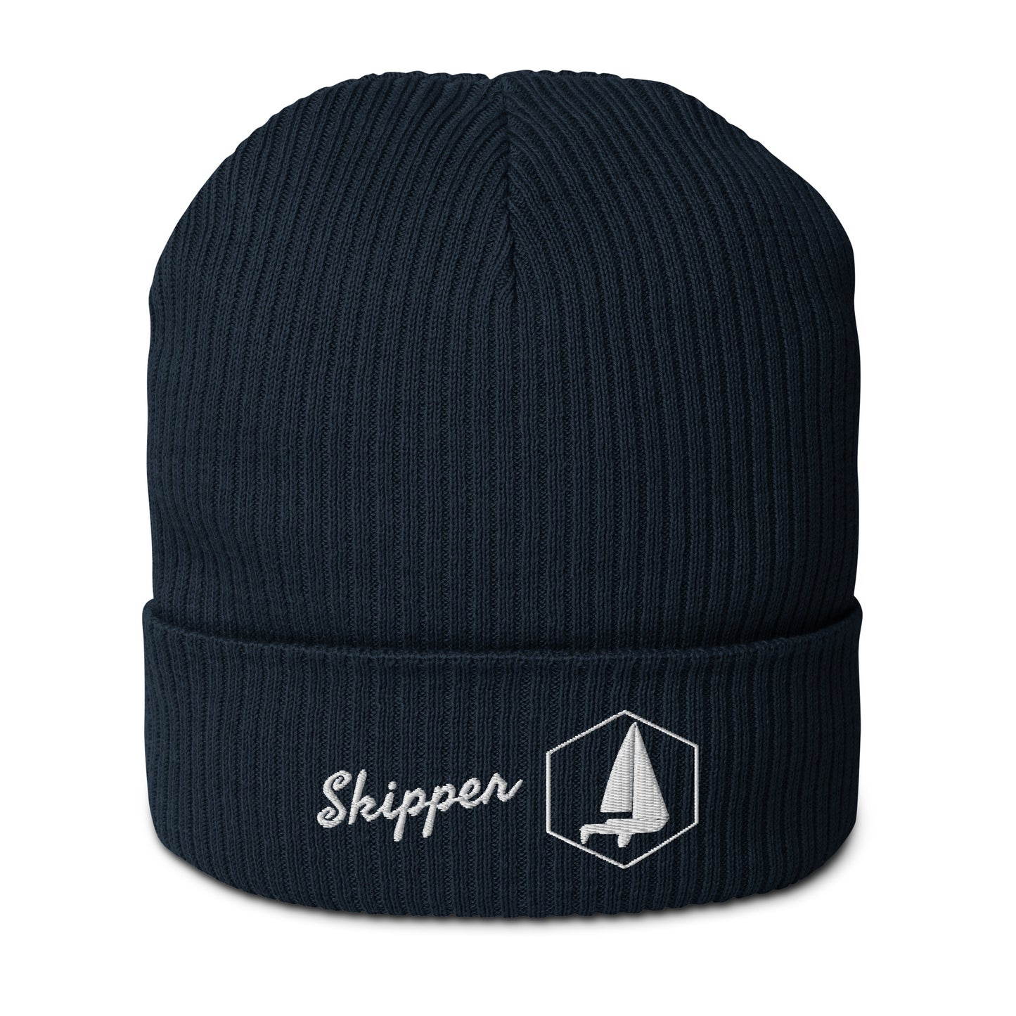 Organic ribbed beanie (Skipper)