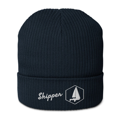 Organic ribbed beanie (Skipper)