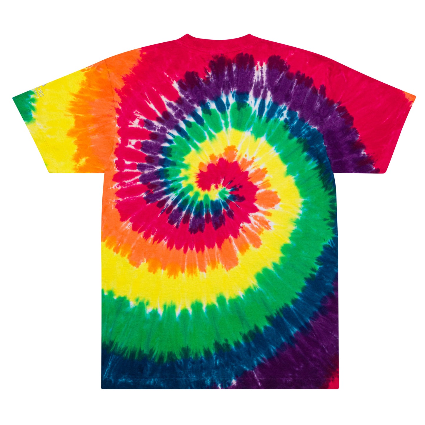 Oversized tie-dye t-shirt (Ship Happens)