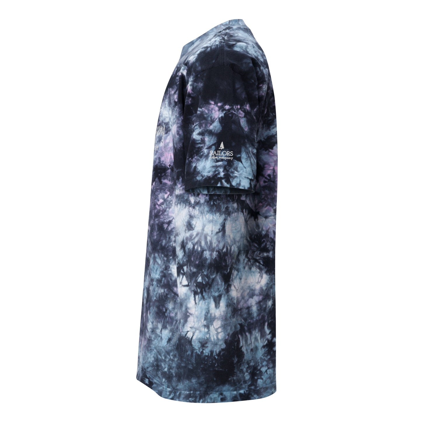 Oversized tie-dye t-shirt (Ship Happens)