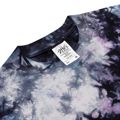 Oversized tie-dye t-shirt (When in doubt let it out)