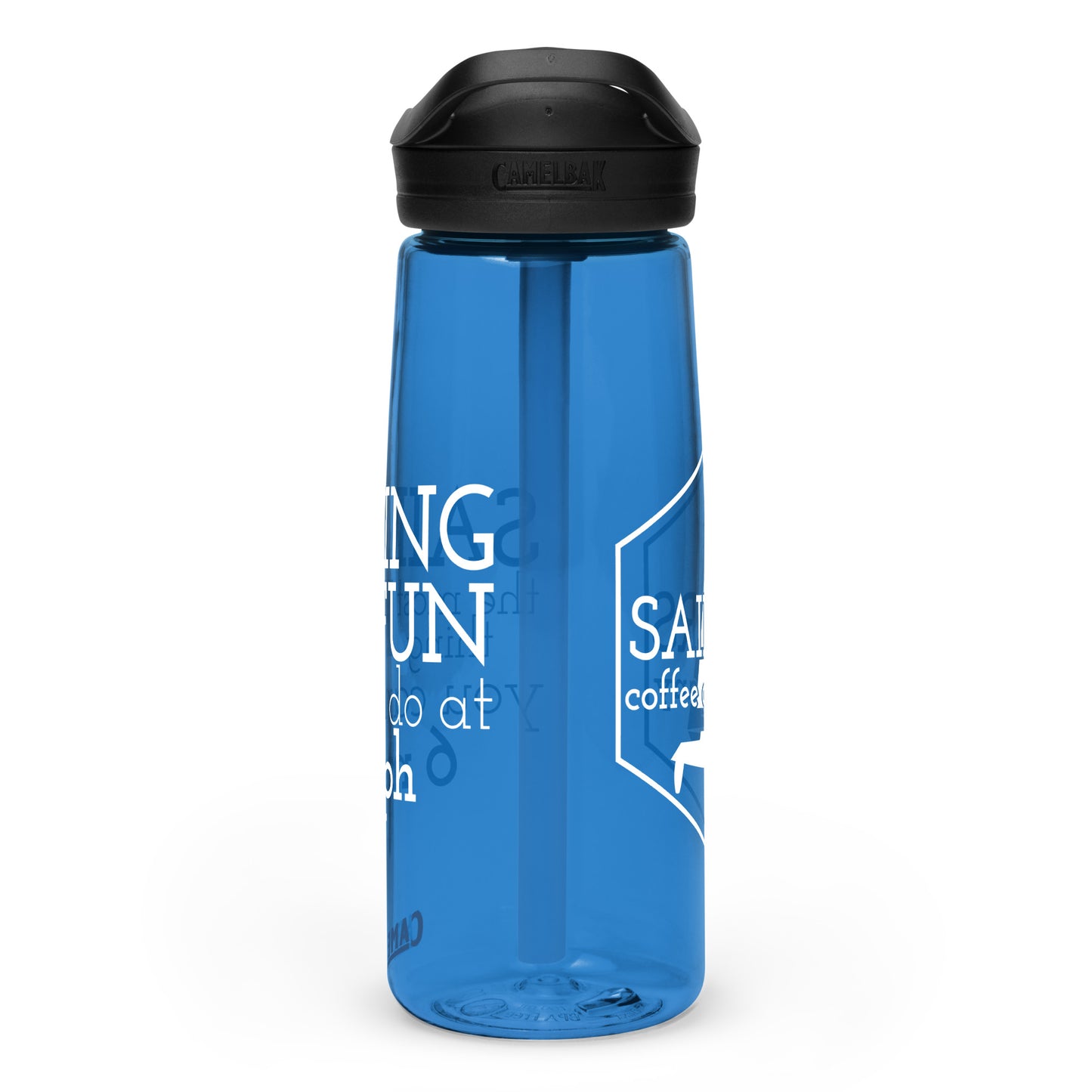 Sports water bottle ( Most fun at 6 mph )