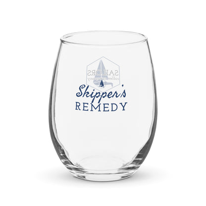 Stemless wine glass (Skippers Remedy)