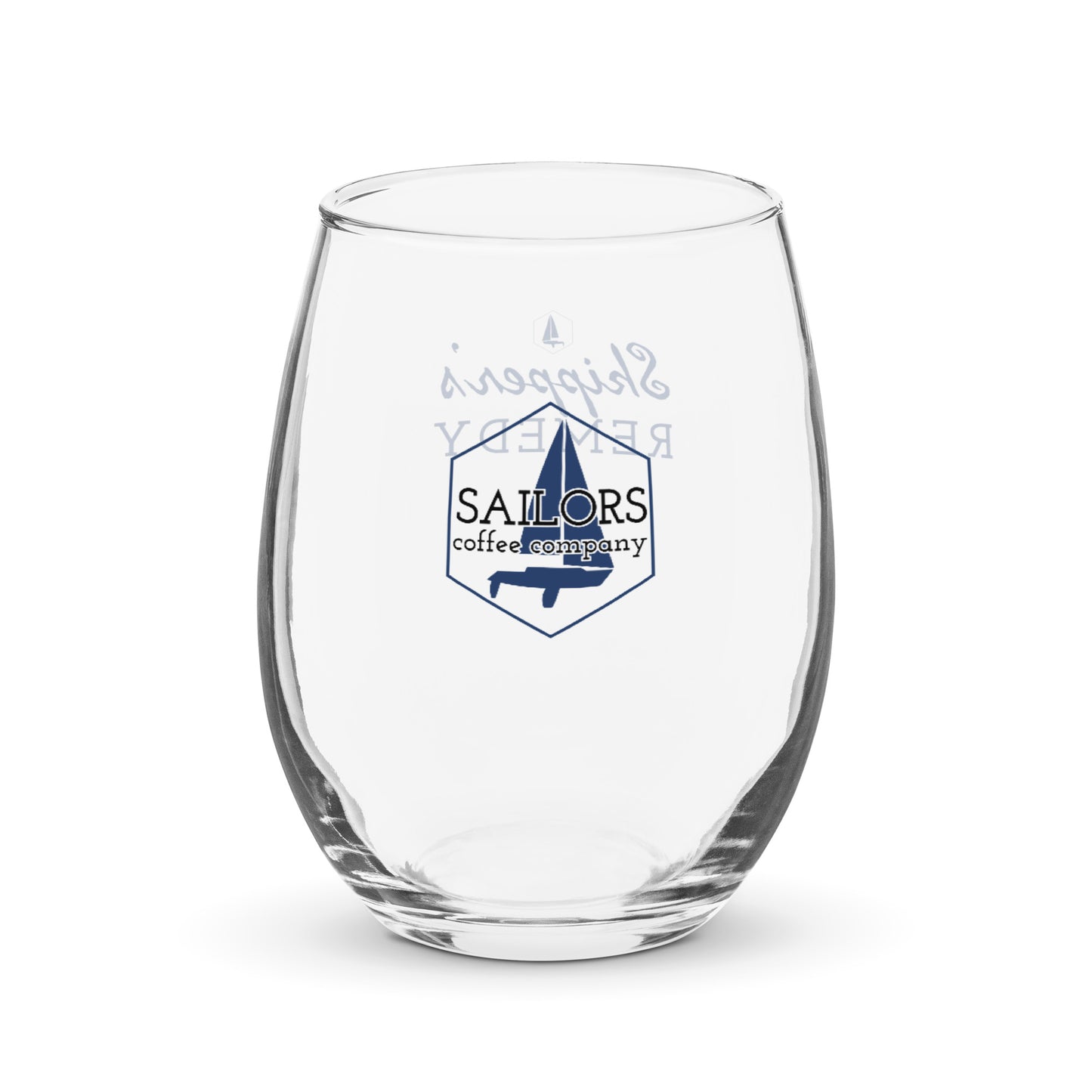 Stemless wine glass (Skippers Remedy)