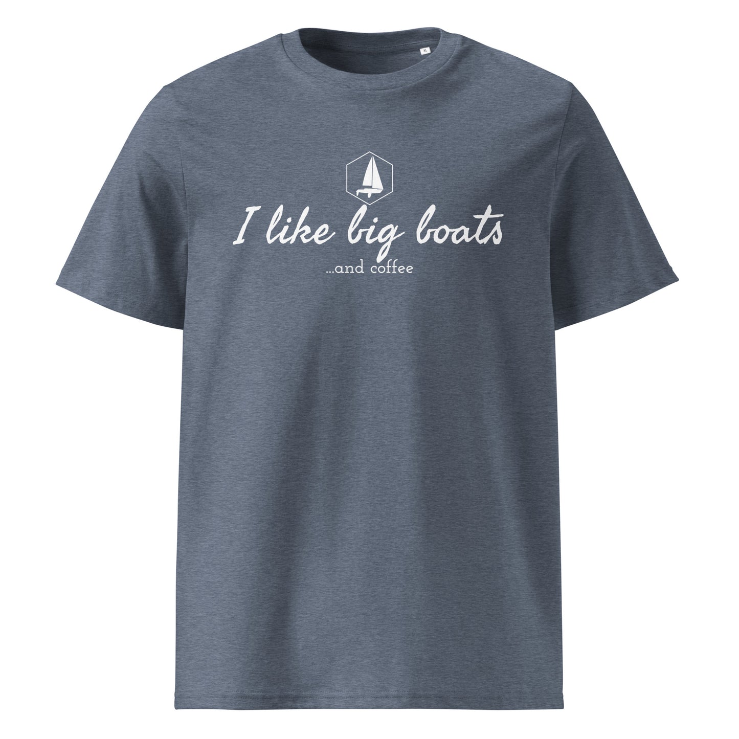 Unisex organic cotton t-shirt (Big Boats)