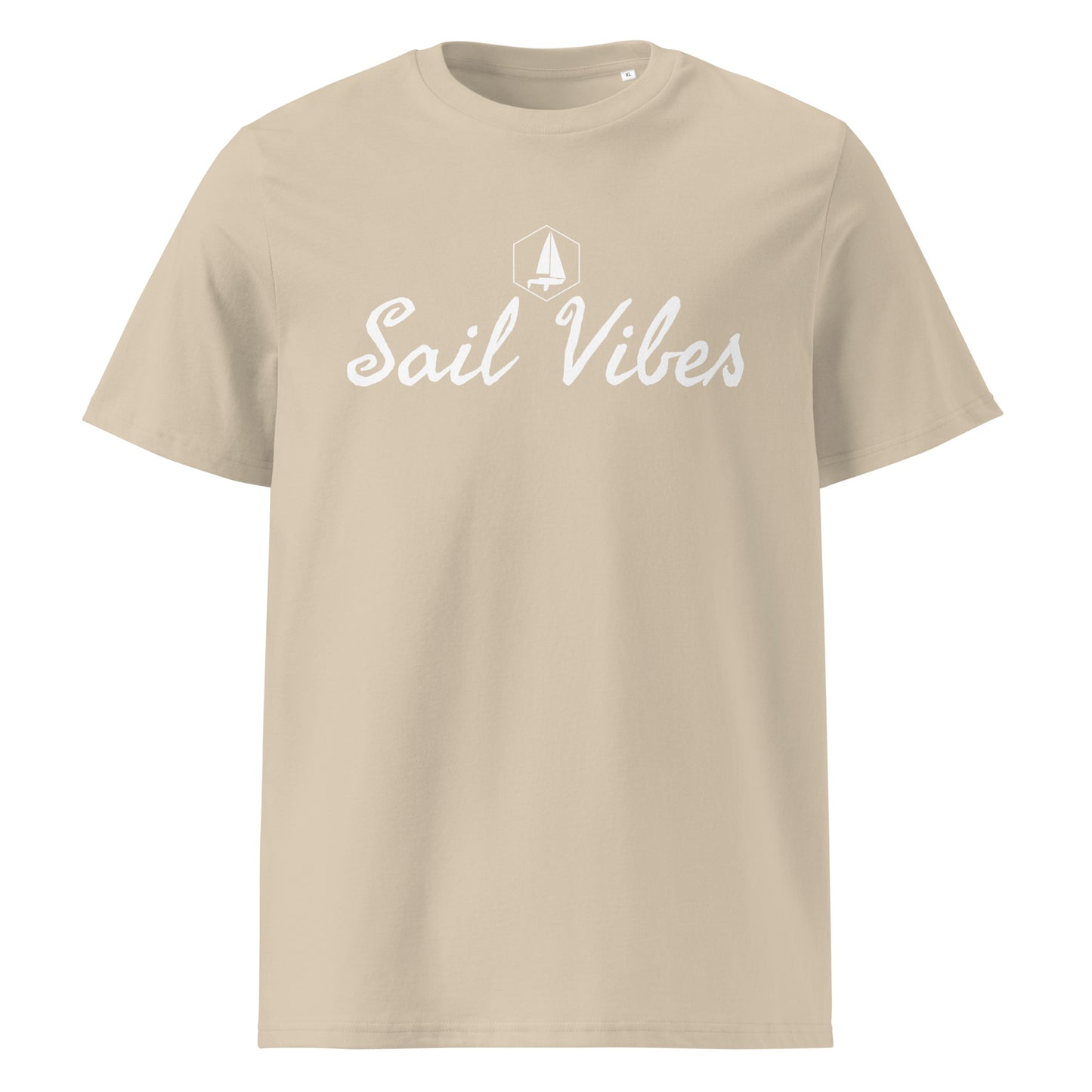 Unisex organic cotton t-shirt (Sail Vibes)