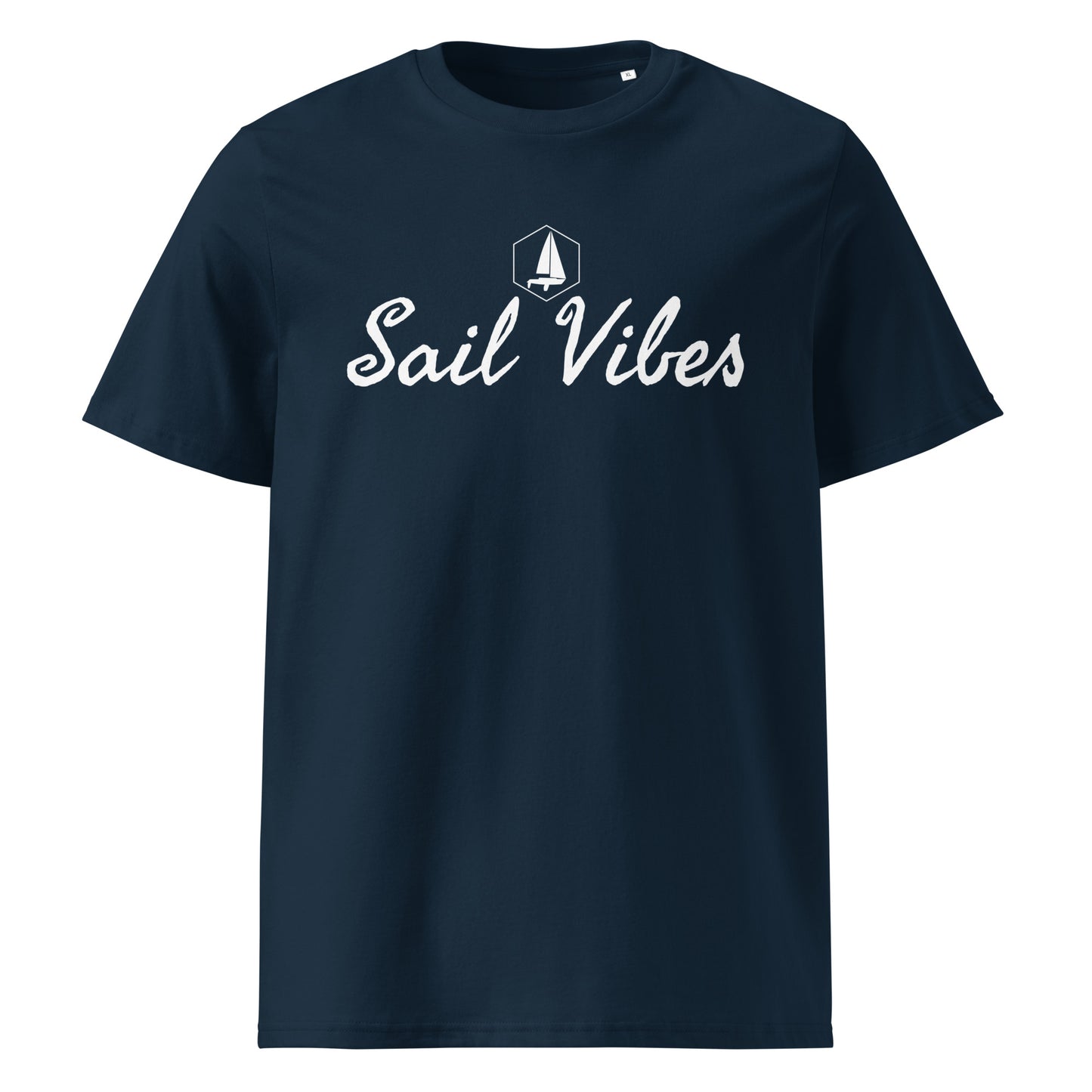 Unisex organic cotton t-shirt (Sail Vibes)