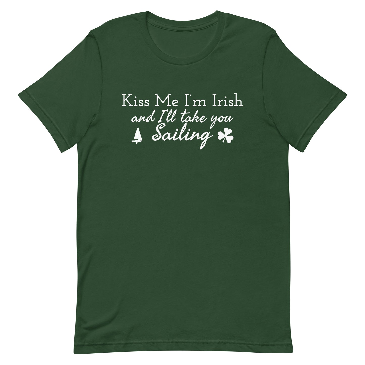 Unisex t-shirt (Kiss Me I'm Irish)