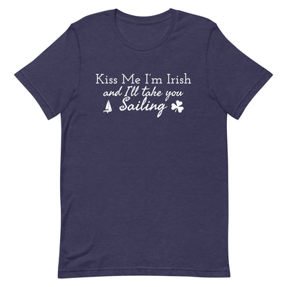 Unisex t-shirt (Kiss Me I'm Irish)