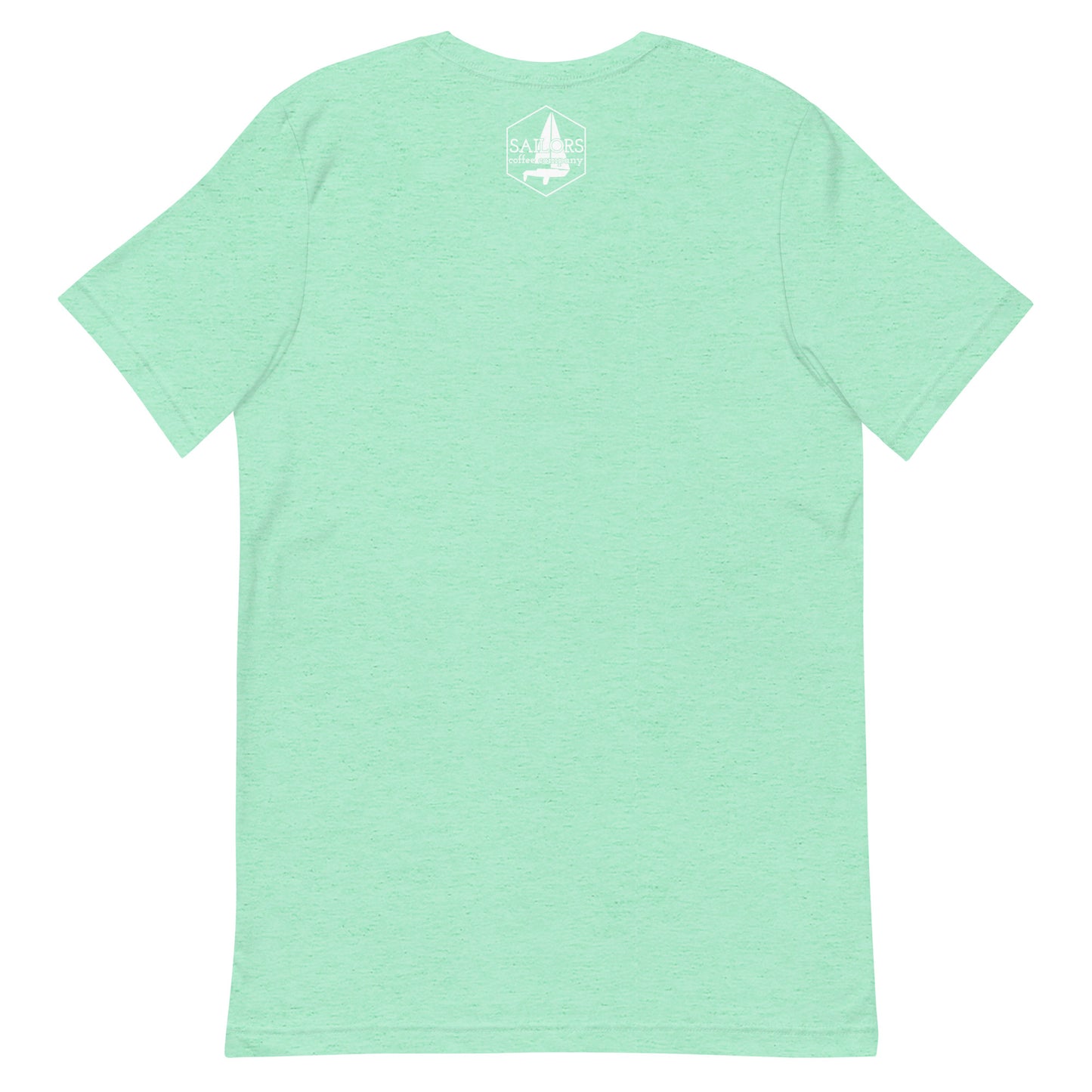 Unisex t-shirt (Coffee Shamrock Sail)