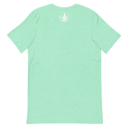 Unisex t-shirt (Coffee Shamrock Sail)