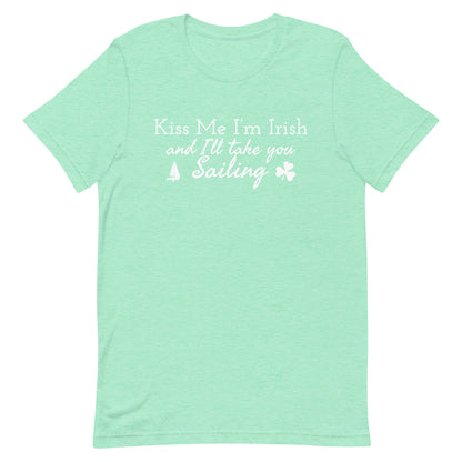 Unisex t-shirt (Kiss Me I'm Irish)