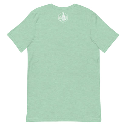 Unisex t-shirt (Coffee Shamrock Sail)