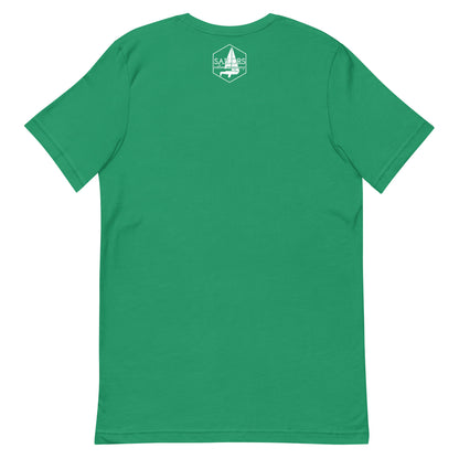 Unisex t-shirt (Coffee Shamrock Sail)