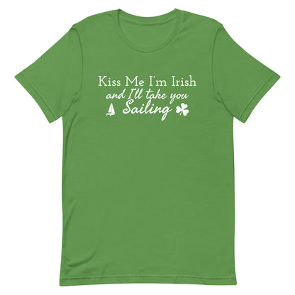 Unisex t-shirt (Kiss Me I'm Irish)