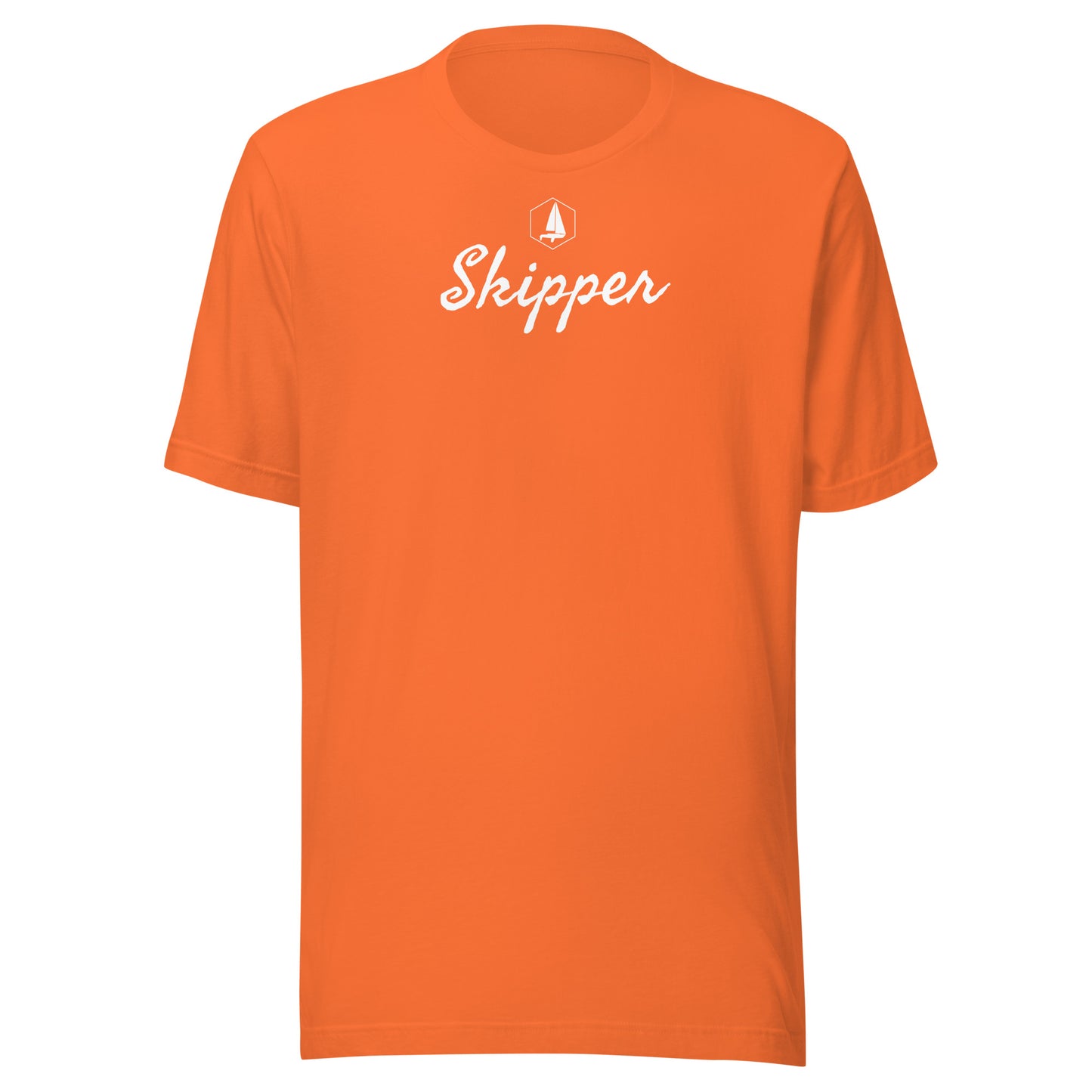 Unisex t-shirt (Sailboat, Skipper)