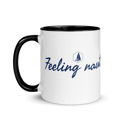 Mug with Color Inside (Feeling nauti)