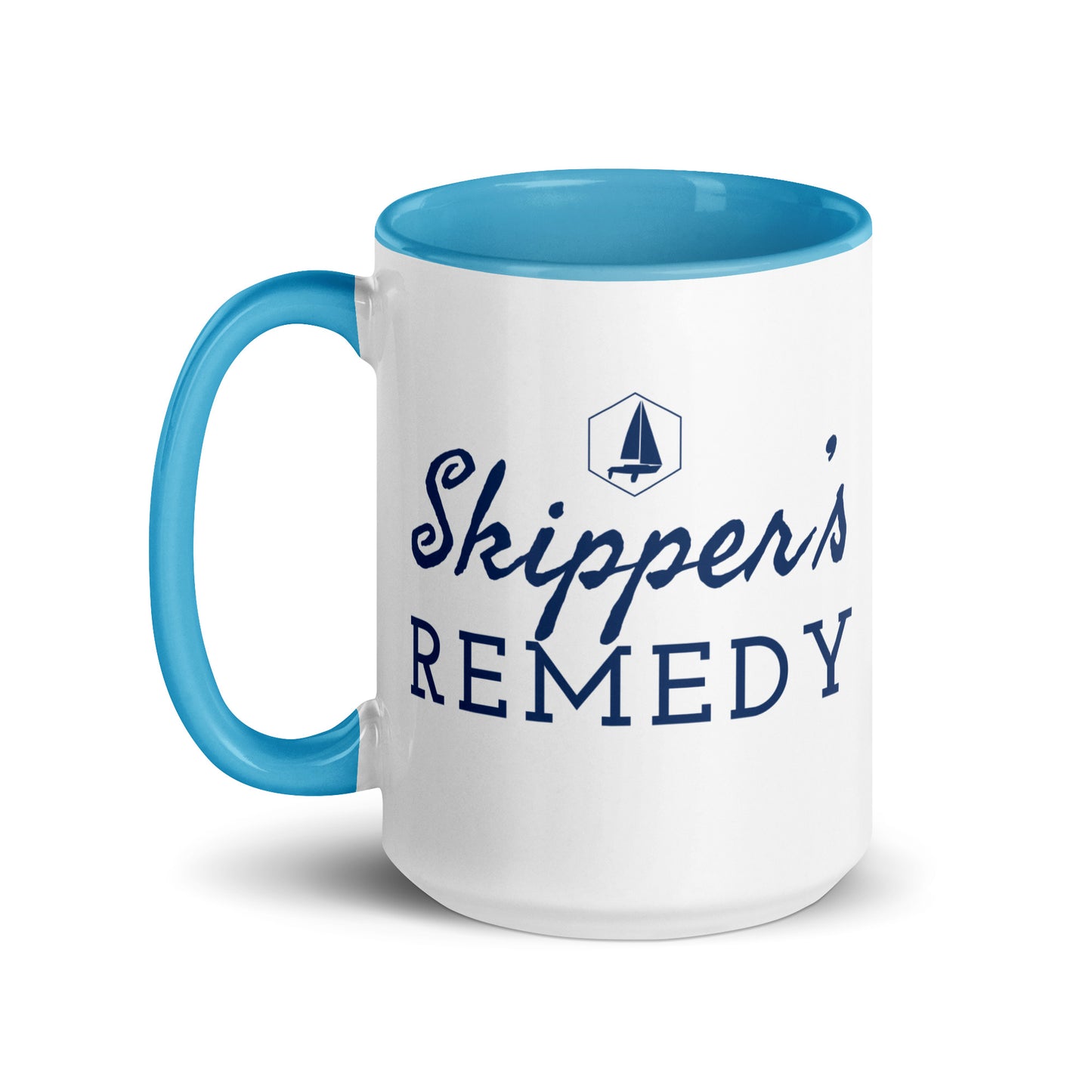 Mug with Color Inside 15 oz (Skippers Remedy)