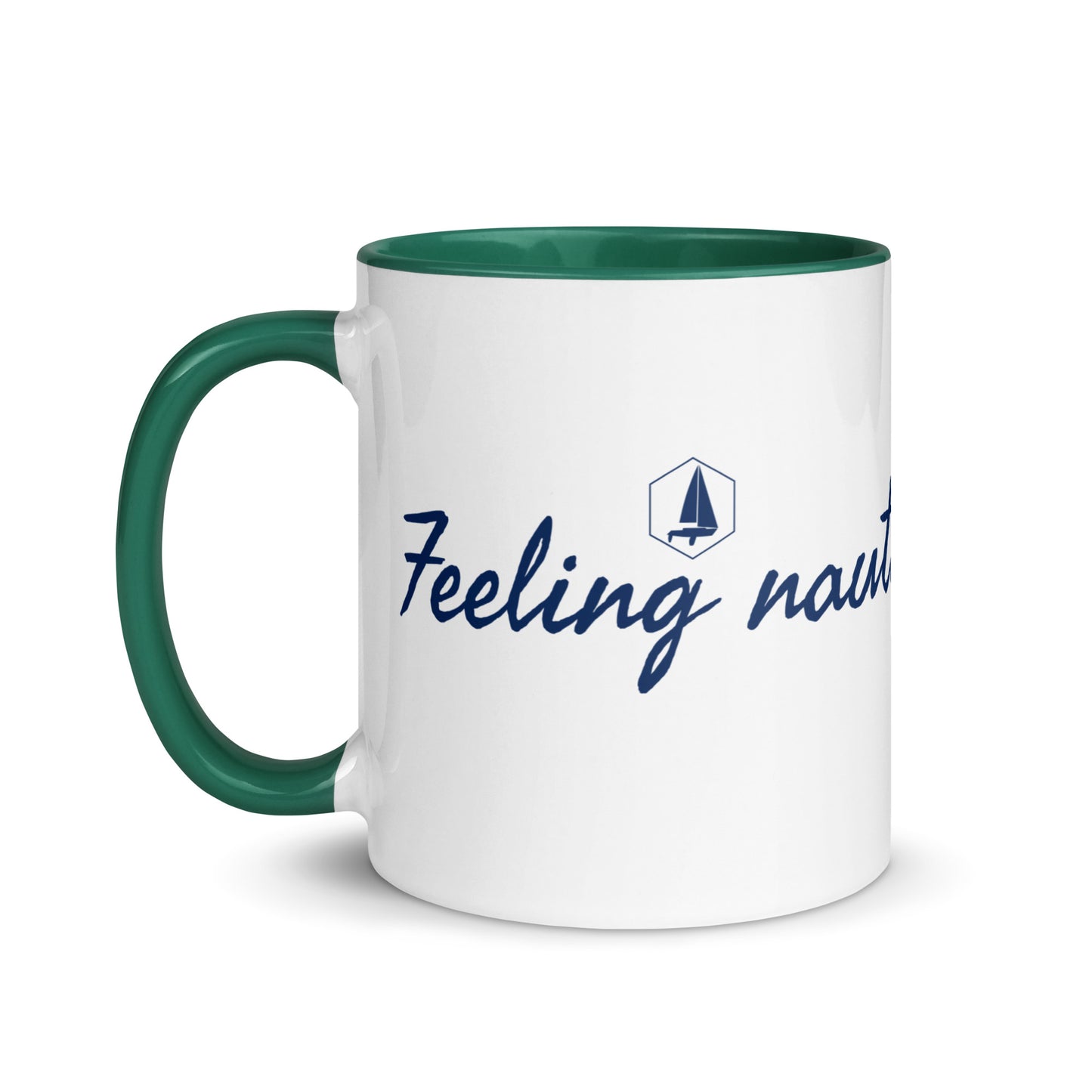 Mug with Color Inside (Feeling nauti)