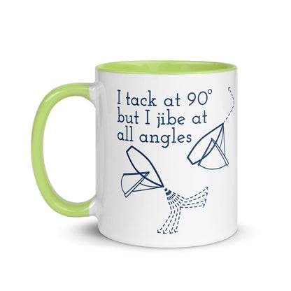 Mug with Color Inside (Tack at 90, jibe at all angles)