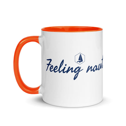 Mug with Color Inside (Feeling nauti)