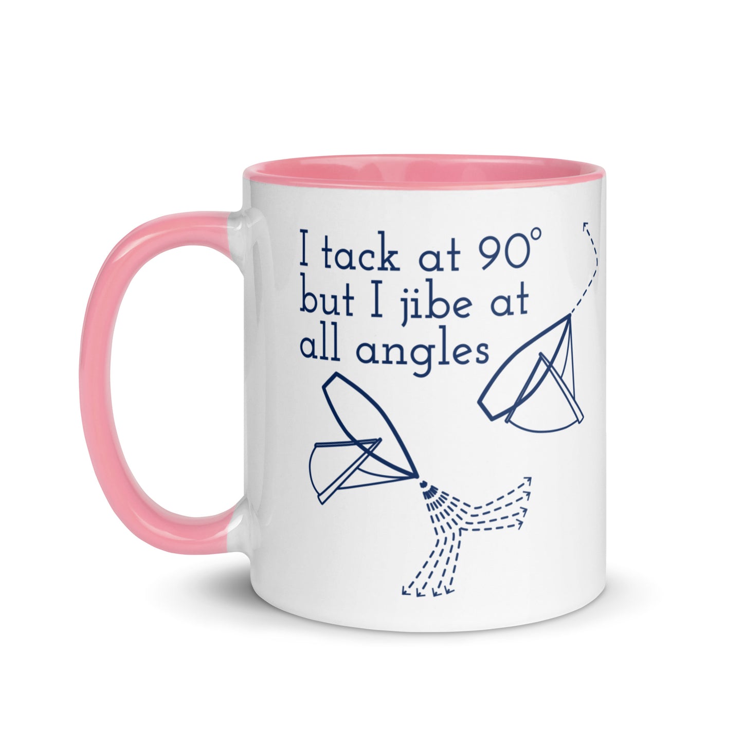 Mug with Color Inside (Tack at 90, jibe at all angles)