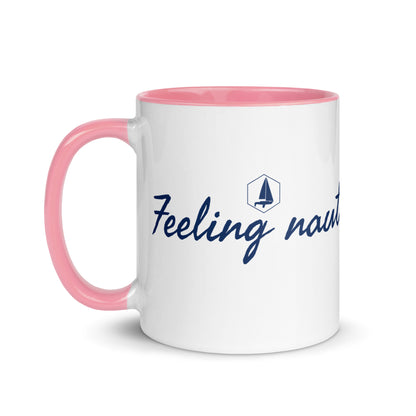 Mug with Color Inside (Feeling nauti)