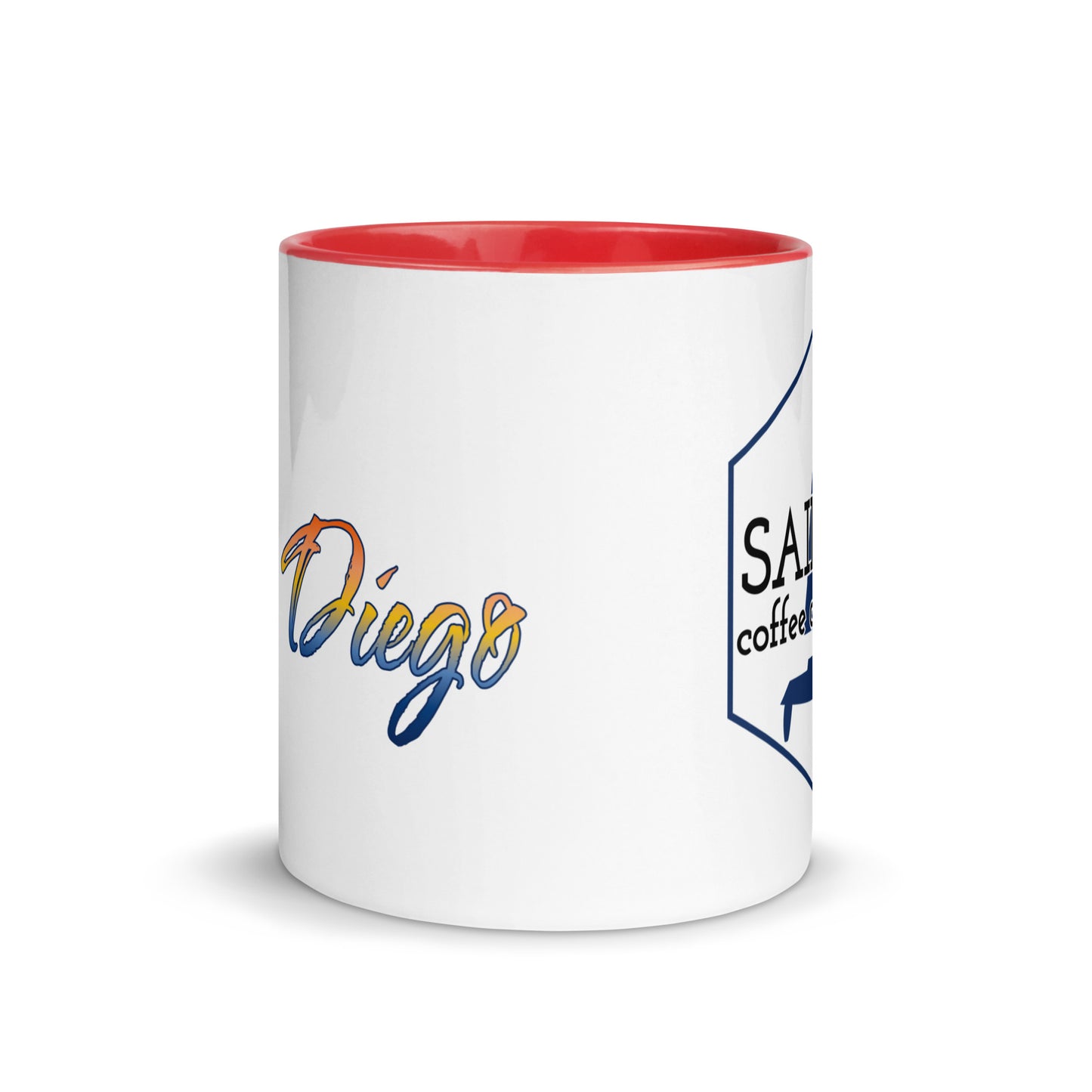 Mug with Color Inside (Sunny San Diego)