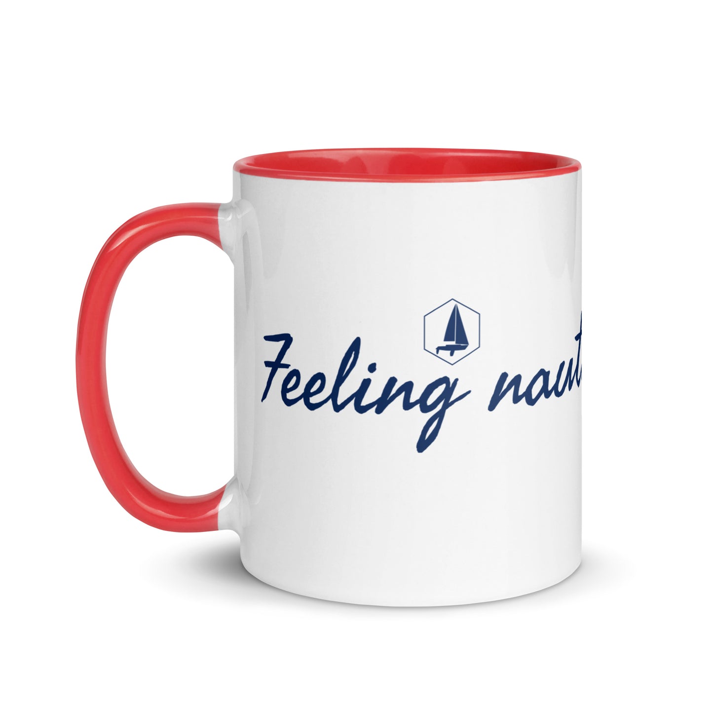 Mug with Color Inside (Feeling nauti)