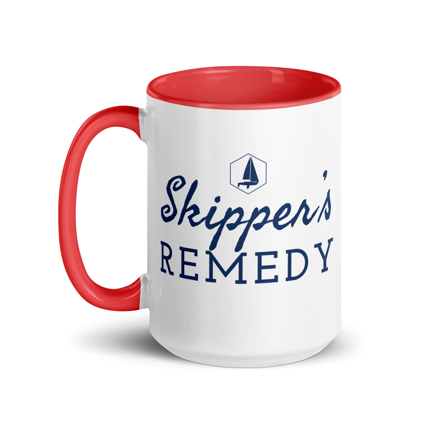 Mug with Color Inside 15 oz (Skippers Remedy)