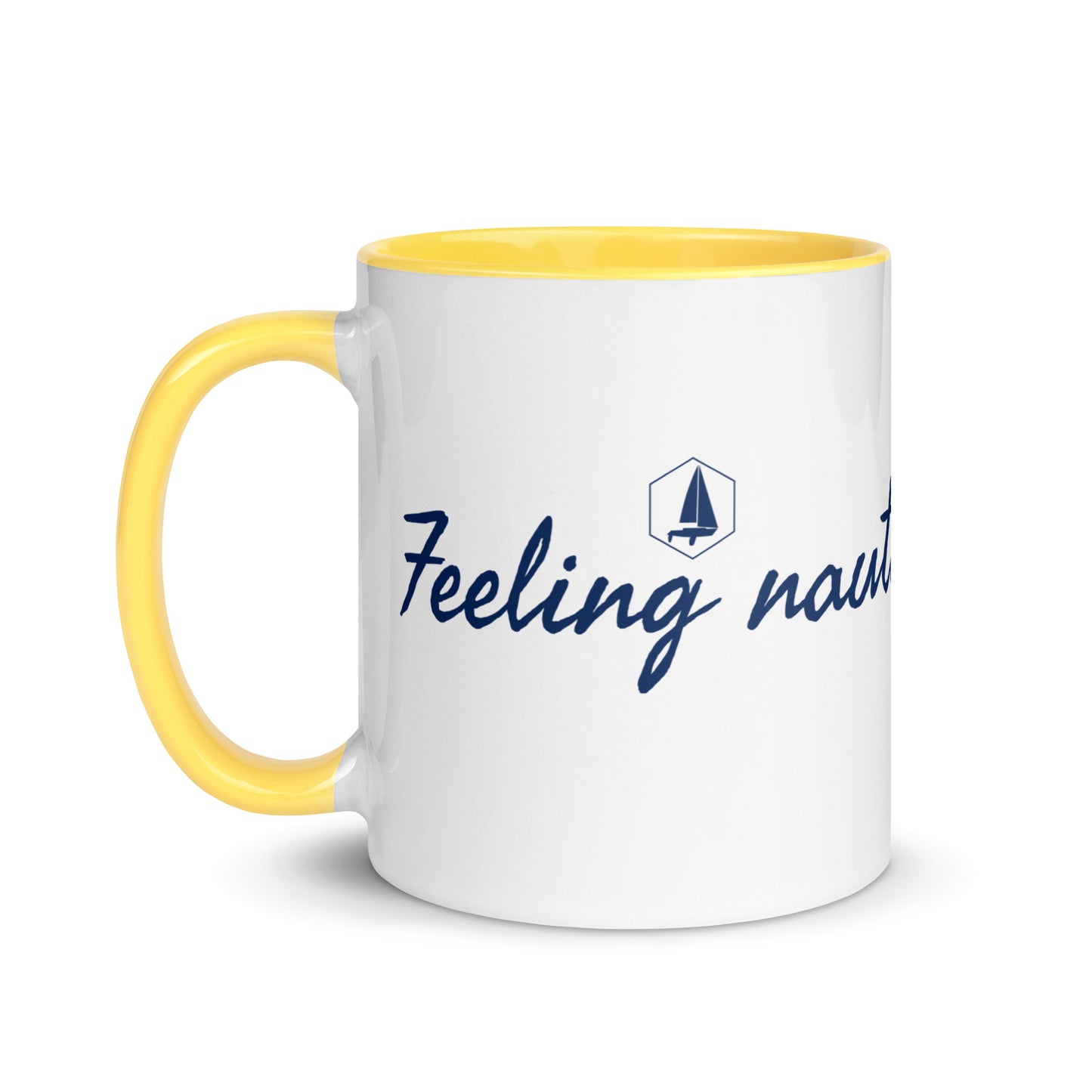 Mug with Color Inside (Feeling nauti)