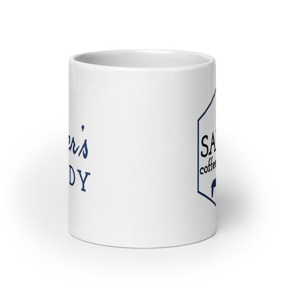 White glossy mug (Skippers Remedy)