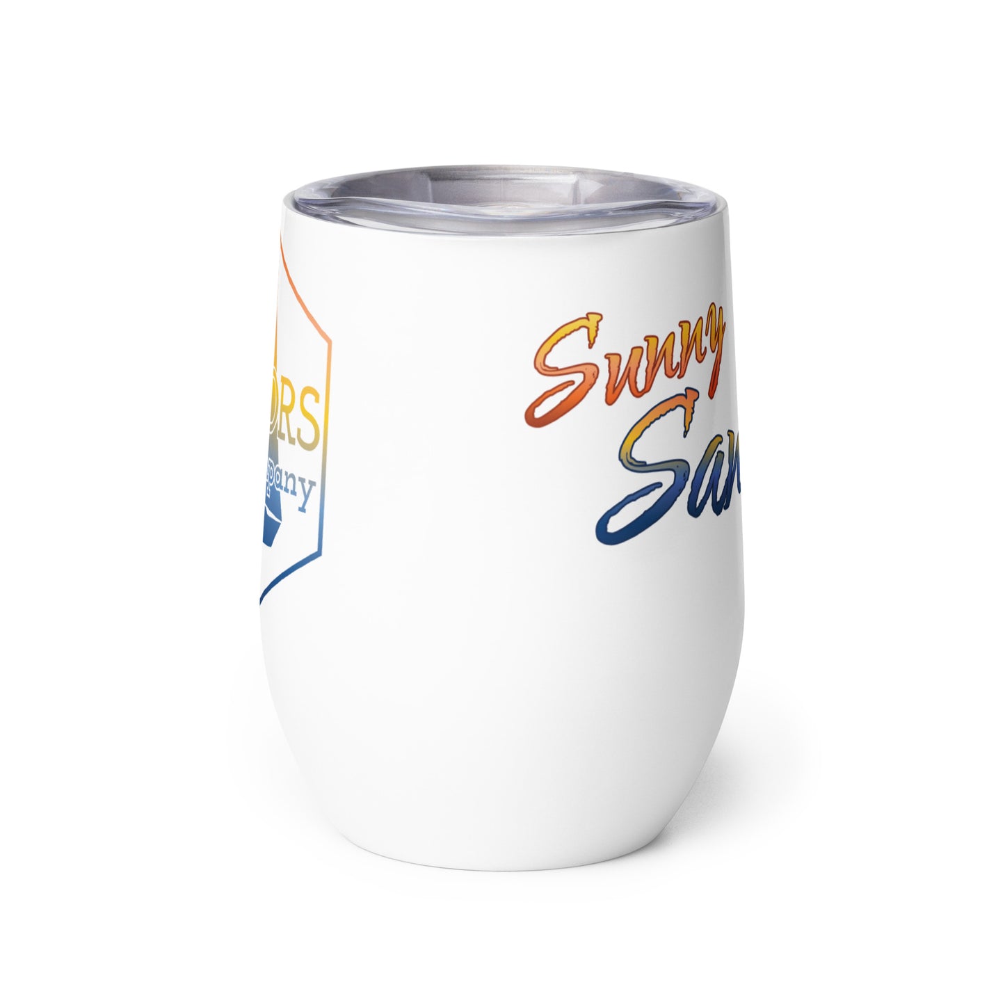 Wine tumbler ( Sunny San Diego )